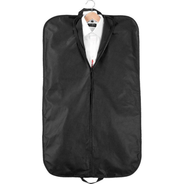 Bolsa promocional negra 60x100cm impresa por Sacpub.com