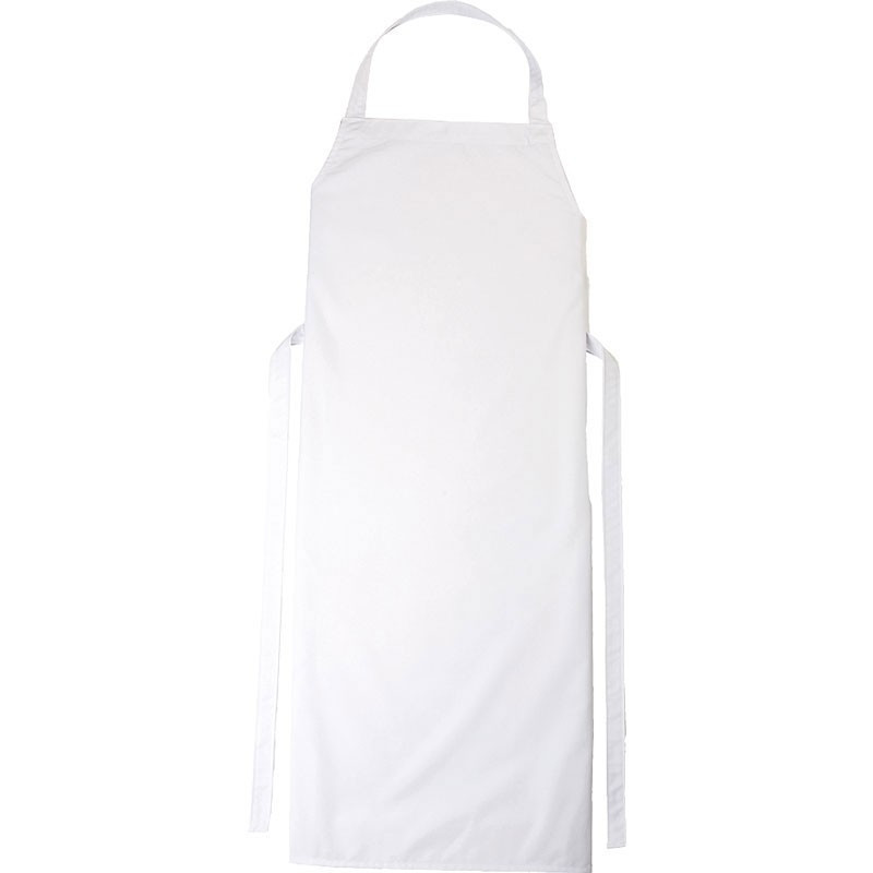 Delantal con lazo blanco Delantal con lazo blanco
