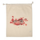 Pochon coton Naturel M 40x50 cm personnalisé en France par Sacpub