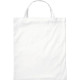 Bolsa de algodón orgánico Blanco asas cortas- bolsa tote orgánica impresa en Francia por Sacpub