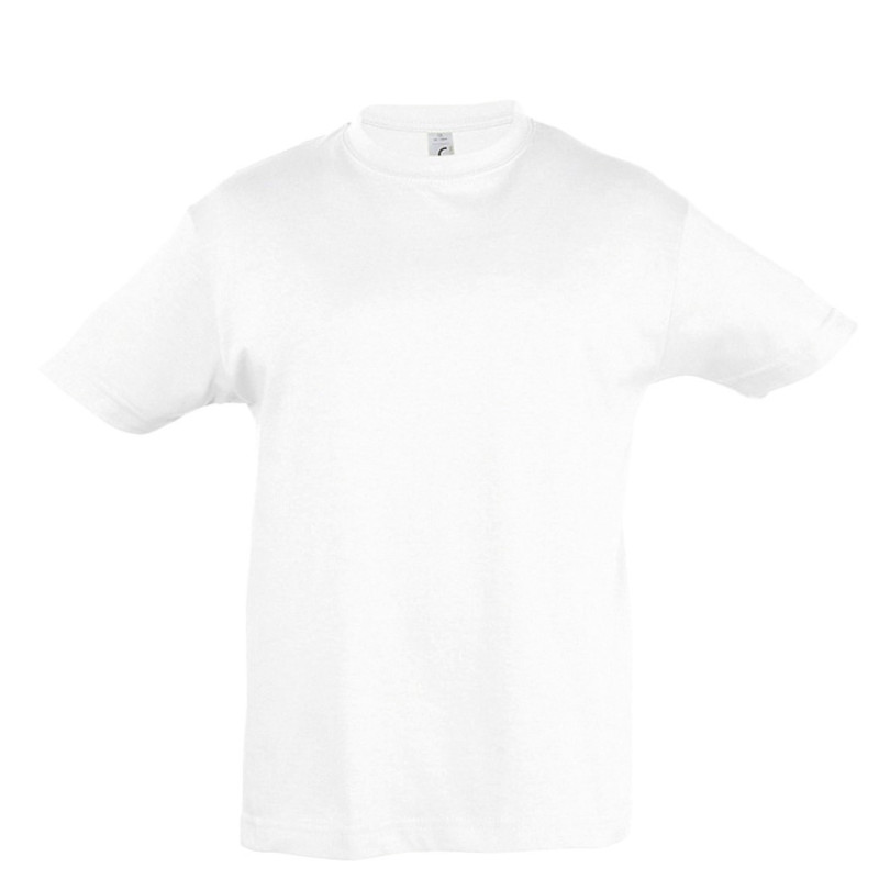 Camisetas publicitarias Blanco Algodón Niño Camisetas publicitarias Blanco Algodón Niño