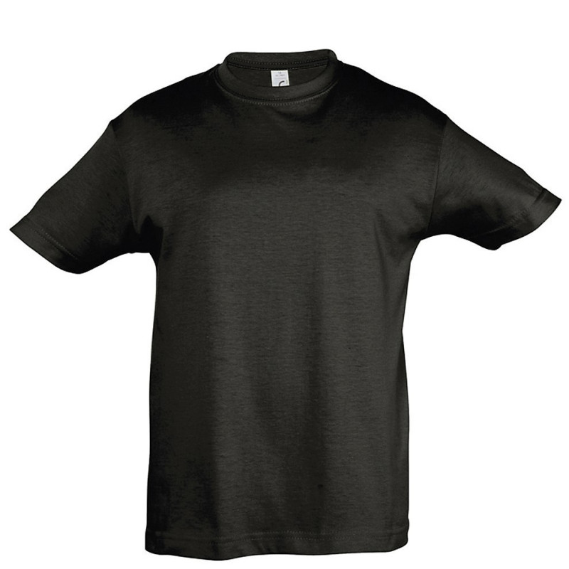 Tee Shirt Publicitaire Coton Noir Enfant Tee Shirt Publicitaire Coton Noir Enfant