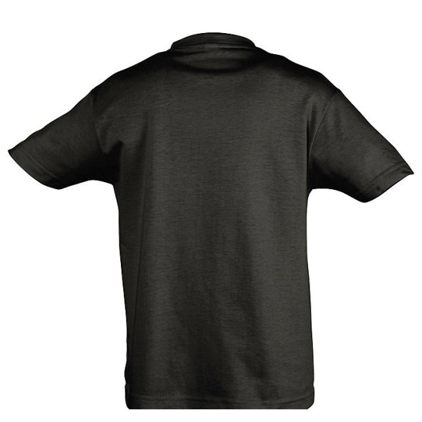 Publicidad Camiseta niños REGENT algodón Negro