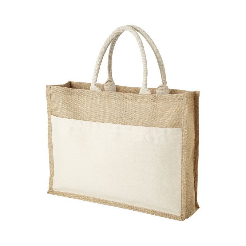 Bolsa de la compra de yute JOG 45x35 cm Bolsa de la compra de yute JOG 45x35 cm