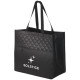 Bolsa de la compra acolchada negra - sacpub