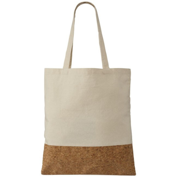 tote bag shopping publicitaire CORK naturel 41x38 cm personnalisé par sacpub