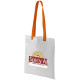 Bolsa de la compra blanca Asas de colores 38x34 - sacpub