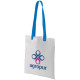 Sac shopping Blanc Anses colorées 38x34 - sacpub