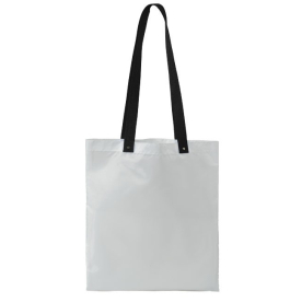 Bolsa de la compra blanca Asas de colores 38x34 - sacpub