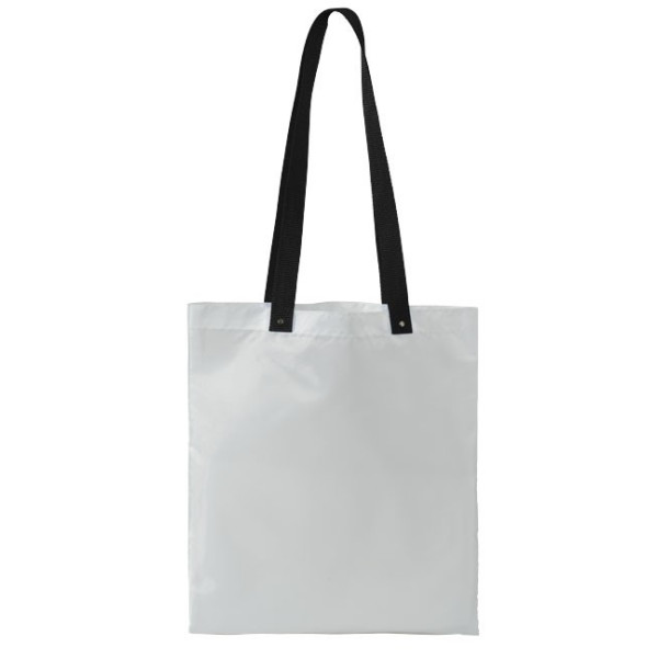 Bolsa de la compra blanca Asas de colores 38x34 - sacpub