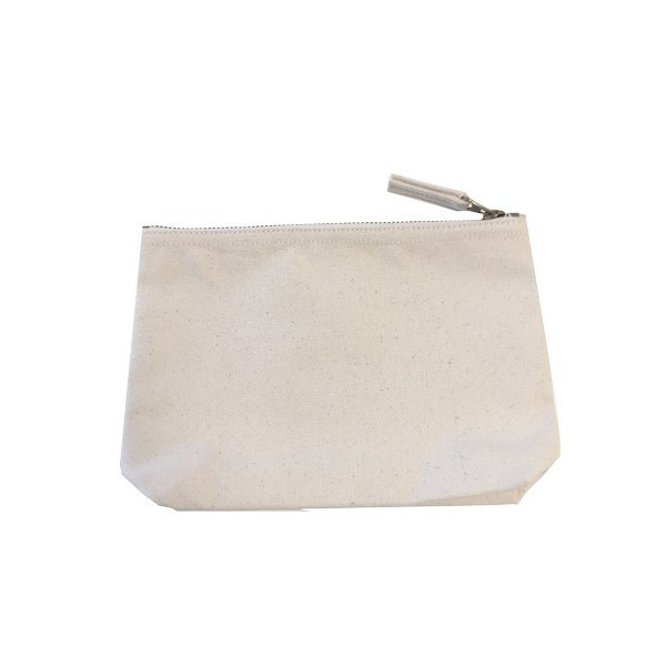 Trousse coton NY 23x15 400gr personnalisé en France par Sacpub