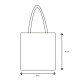 Sac coton publicitaire Rouge 38x42 cm 230gr personnalisé par Sacpub