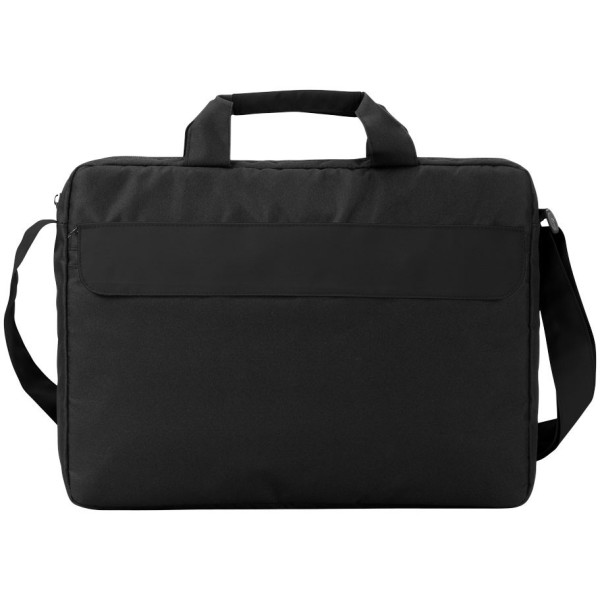 Bolsa ordenador promocional Oklahoma negra personalizada by Sacpub