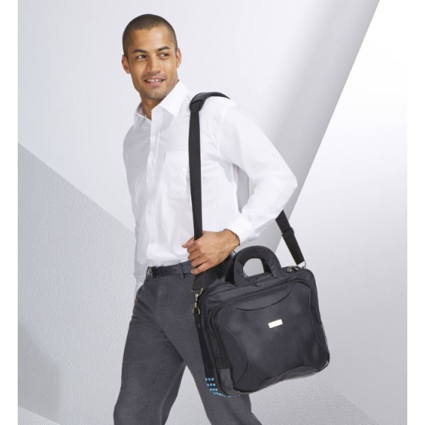 Bolsa personalizada Ultimate negra para portátil de Sacpub.com