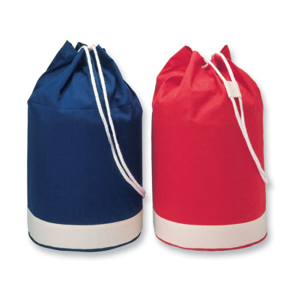 Bolsa de lona de algodón roja o azul personalizada de Sacpub
