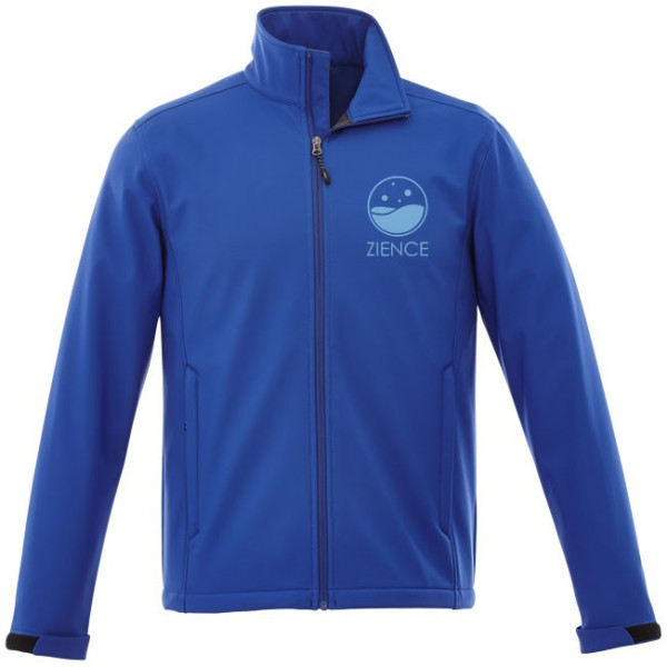 Chaqueta softshell técnica Maxson para hombre personalizada en Francia por Sacpub
