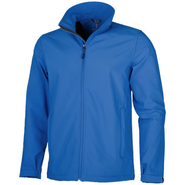 Chaqueta softshell técnica Maxson para hombre personalizada en Francia por Sacpub