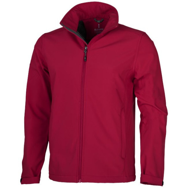 Chaqueta softshell técnica Maxson para hombre personalizada en Francia por Sacpub