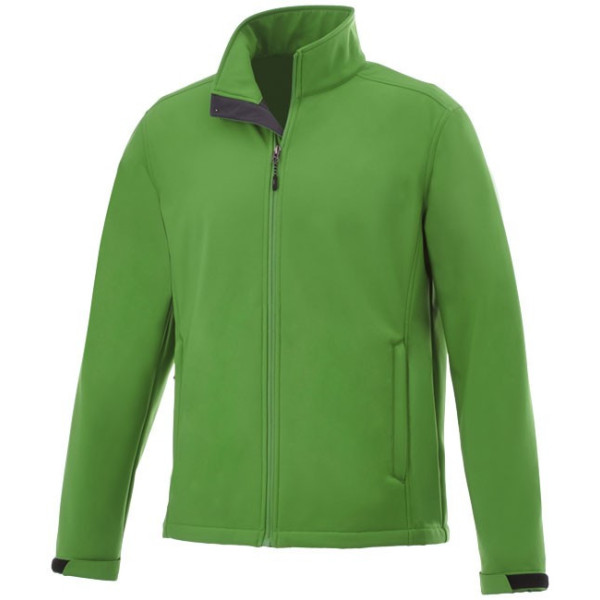 Chaqueta softshell técnica Maxson para hombre personalizada en Francia por Sacpub