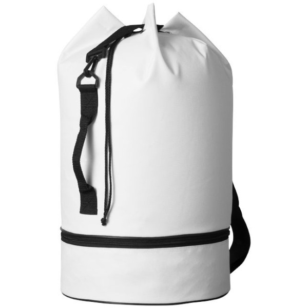 bolsa de lona de colores con compartimento con cremallera personalizada por Sacpub textiles al por mayor