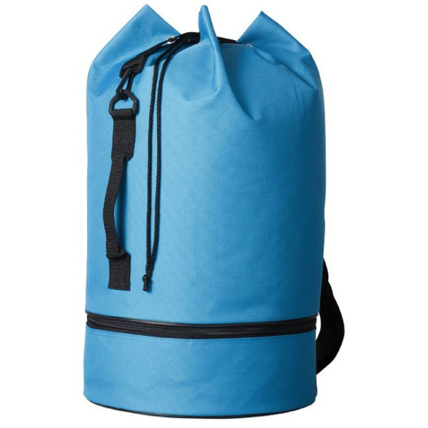 bolsa de lona de colores con compartimento con cremallera personalizada por Sacpub textiles al por mayor