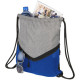 Mochila deportiva Voyager gris con cordón personalizada en Francia por Sacpub