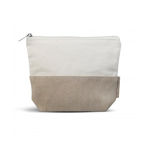 Trousse de voyage ou cosmétique TODAY écologique coton