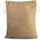 Bolsa personalizada de yute y algodón 44X38 con cordones by Sacpub