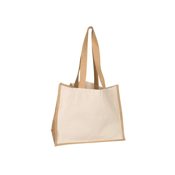 SMALL 230 bolsa pequeña promocional de yute y algodón para personalizar de Sacpub