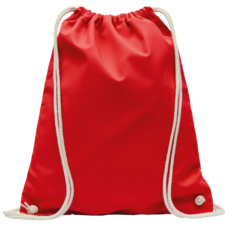 Sac à dos coton EASE COLOR 38x46 cm - 155gr