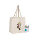 Cabas coton bio pralo 350gr/m2. Tote bag coton personnalisé- tote bag bio imprimé en France- tote bag bio imprimé en France par 