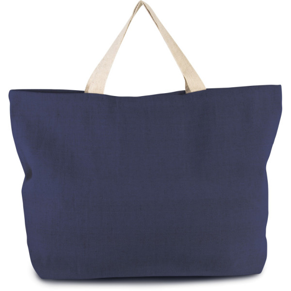 Bolsa de la compra grande de estilo rústico-72 x 48 x 15 cm-500 gr por m2- tote bag