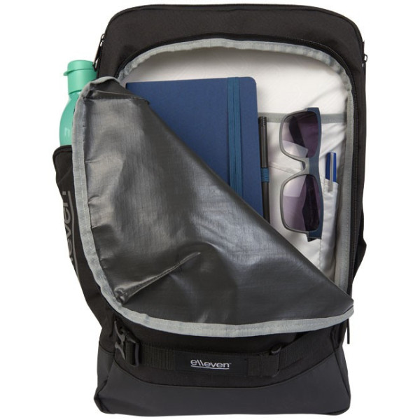 Mochila versátil para portátil con dos correas estampada en Francia por Sacpub-specialiste-du-textile-publicitaire