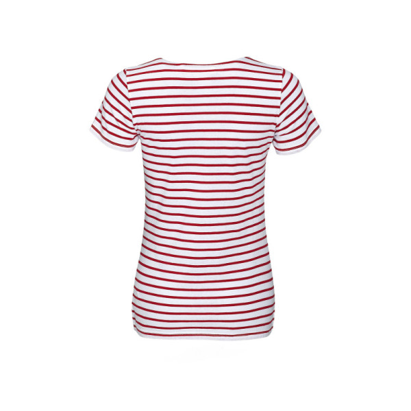 TEE-SHIRT FEMME COL ROND RAYÉ