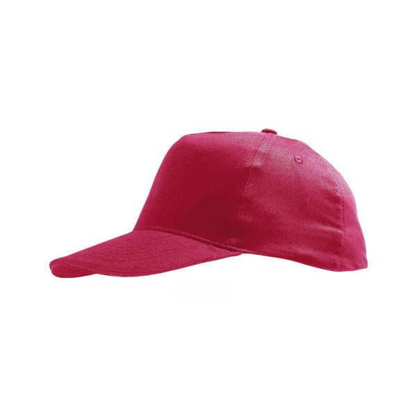 GORRO INFANTIL-5-PANELES-SUNNY-KIDS-impreso-en-Francia-por-Sacpub-especialista-en-publicidad-textil