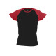CAMISETA DE MUJER-COLORADA-MILKY-impresa-en-Francia-por-Sacpub-publicidad-especialista-textil