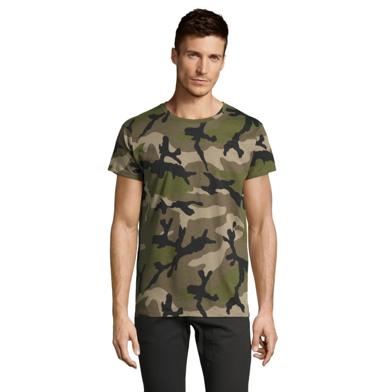 TEE-SHIRT CAMO MEN