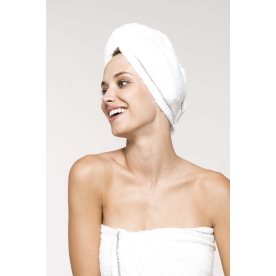 Serviette "sèche-cheveux" microfibre ultra douce