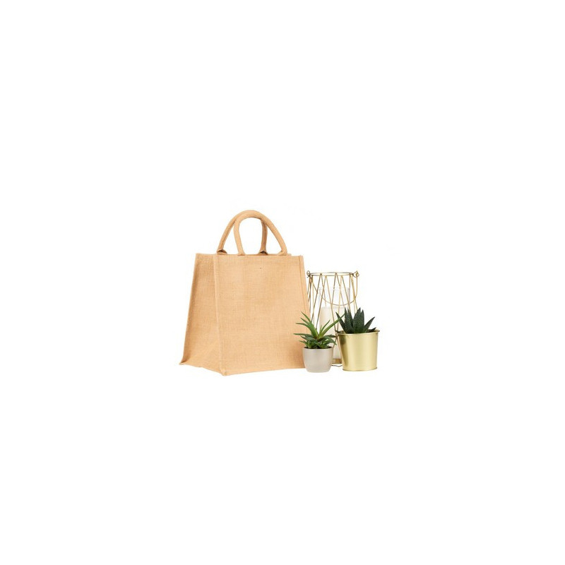 Bolsa de la compra pequeña de yute S 30x30