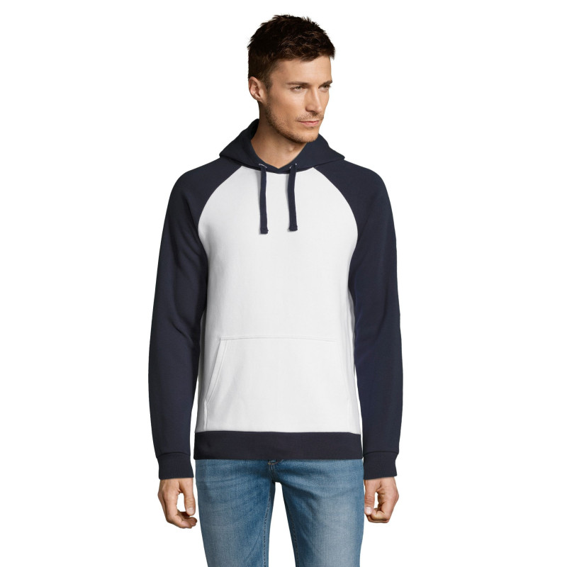 Sudadera bicolor unisex SEATTLE Sudadera bicolor unisex SEATTLE