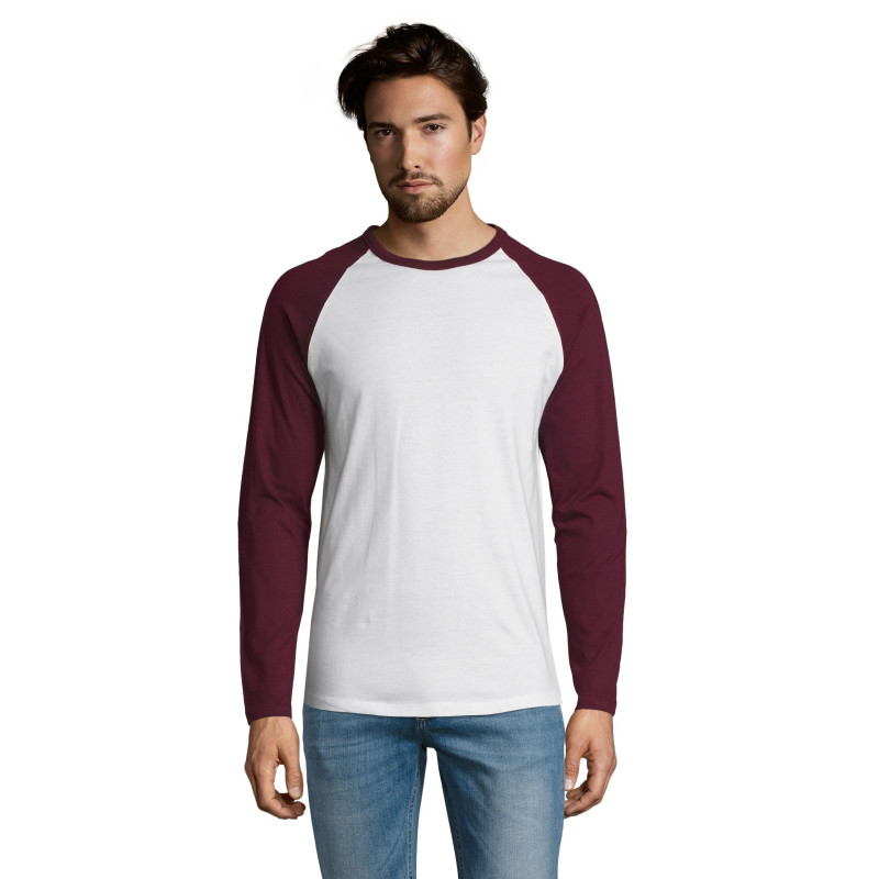 TEE-SHIRT HOMME BICOLORE FUNKY TEE-SHIRT HOMME BICOLORE FUNKY