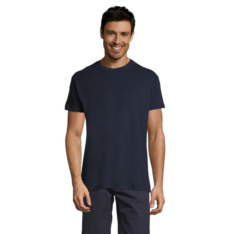 Camiseta unisex de algodón de color Camiseta unisex de algodón de color