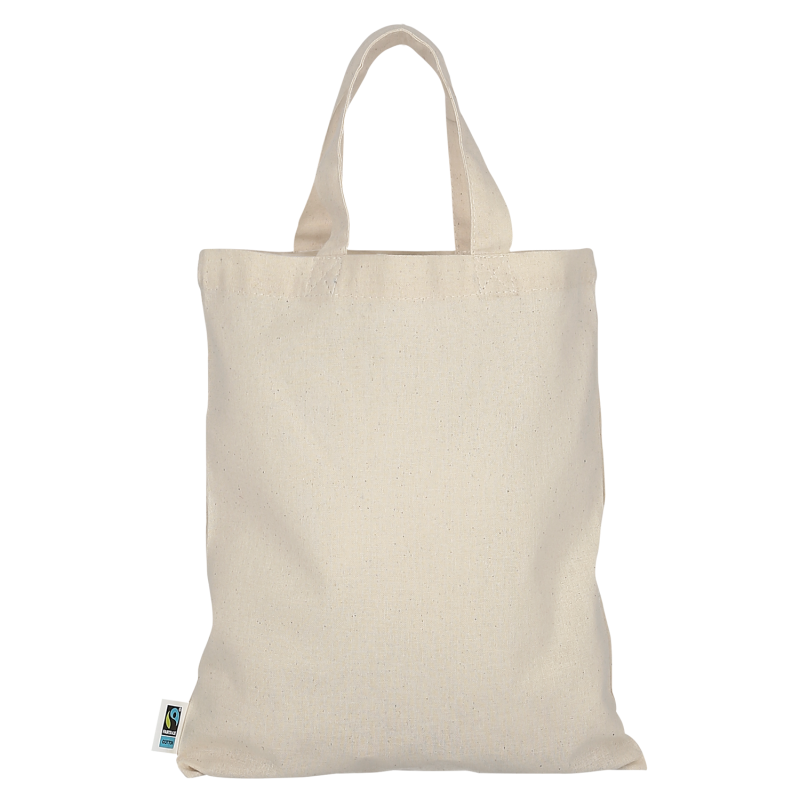 Bolsa pequeña de algodón FAIRTRADE 22x26 Bolsa pequeña de algodón FAIRTRADE 22x26