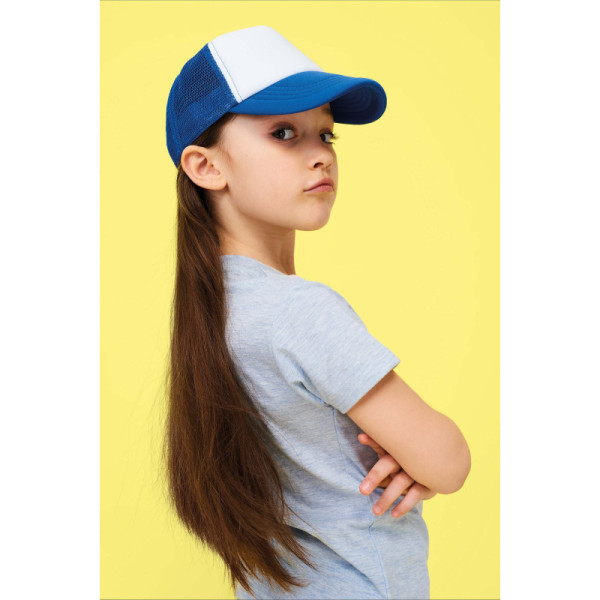 Casquette personnalisable pour enfant 5 panneaux BUBBLE