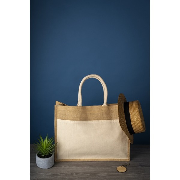 Bolsa de yute JOG 30x30 personalización Francia by sacpub tote bag expert