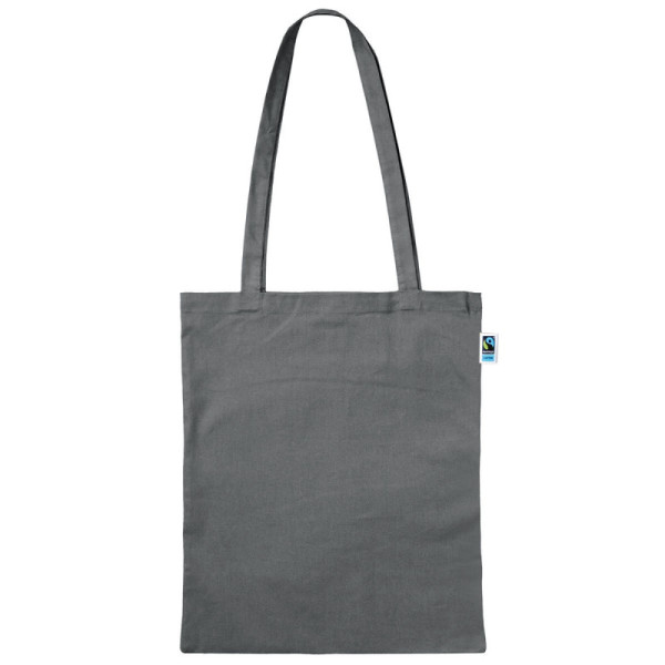 Bolsa de algodón FAIRTRADE 140 g/m2, promocional. Bolsa de algodón personalizada. 38 x 42 cm