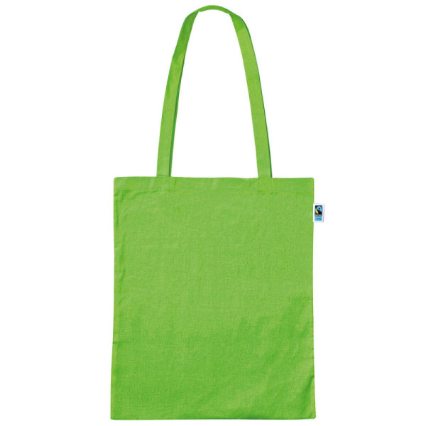 Bolsa de algodón FAIRTRADE 140 g/m2, promocional. Bolsa de algodón personalizada. 38 x 42 cm