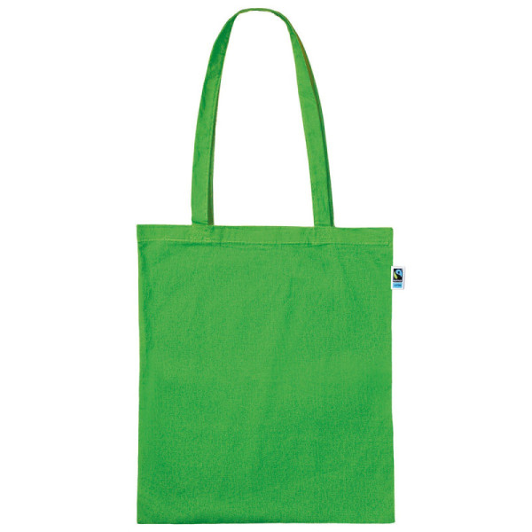 Bolsa de algodón FAIRTRADE 140 g/m2, promocional. Bolsa de algodón personalizada. 38 x 42 cm