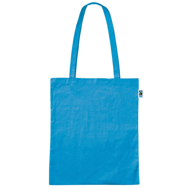 Sac coton FAIRTRADE 140 gr/m2 publicitaire. Tote bag coton personnalisé. 38 x 42 cm 