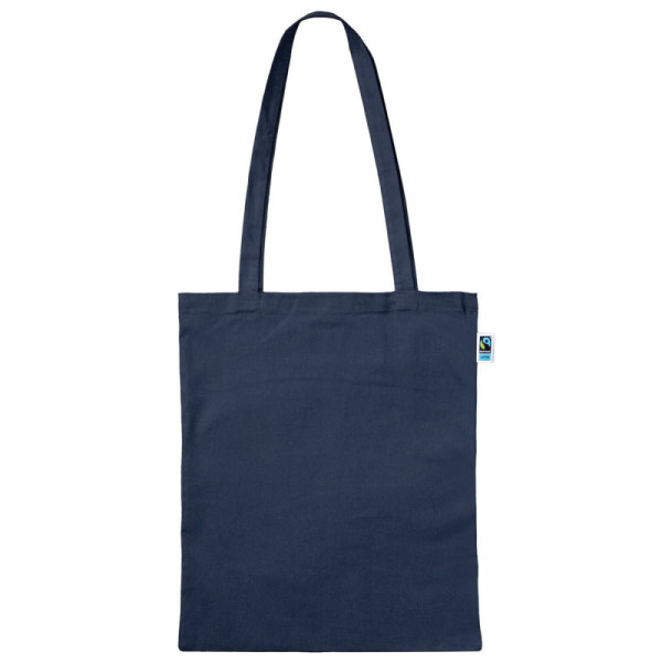 Bolsa de algodón FAIRTRADE 140 g/m2, promocional. Bolsa de algodón personalizada. 38 x 42 cm